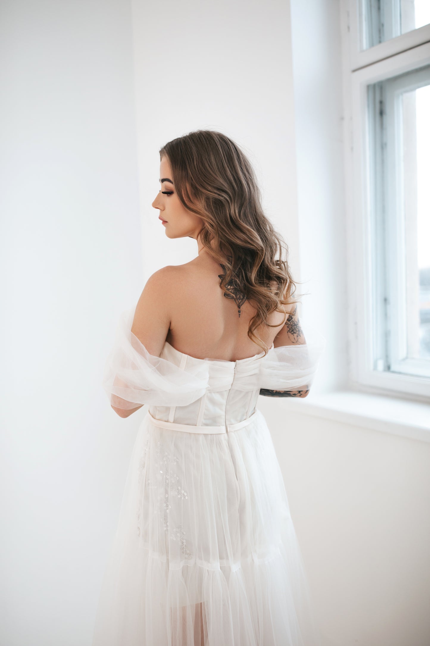 Bohemian Beach Wedding Dress