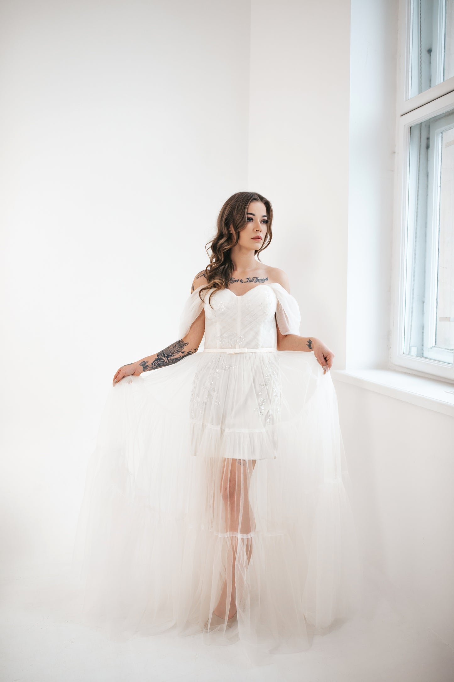 Bohemian Beach Wedding Dress