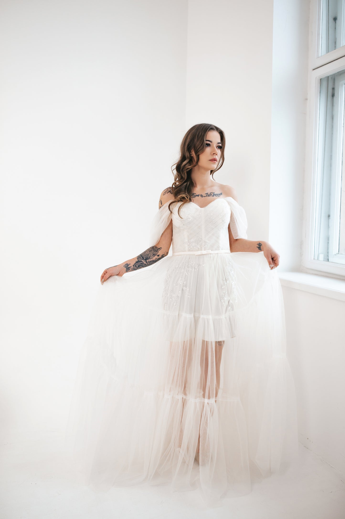 Bohemian Beach Wedding Dress
