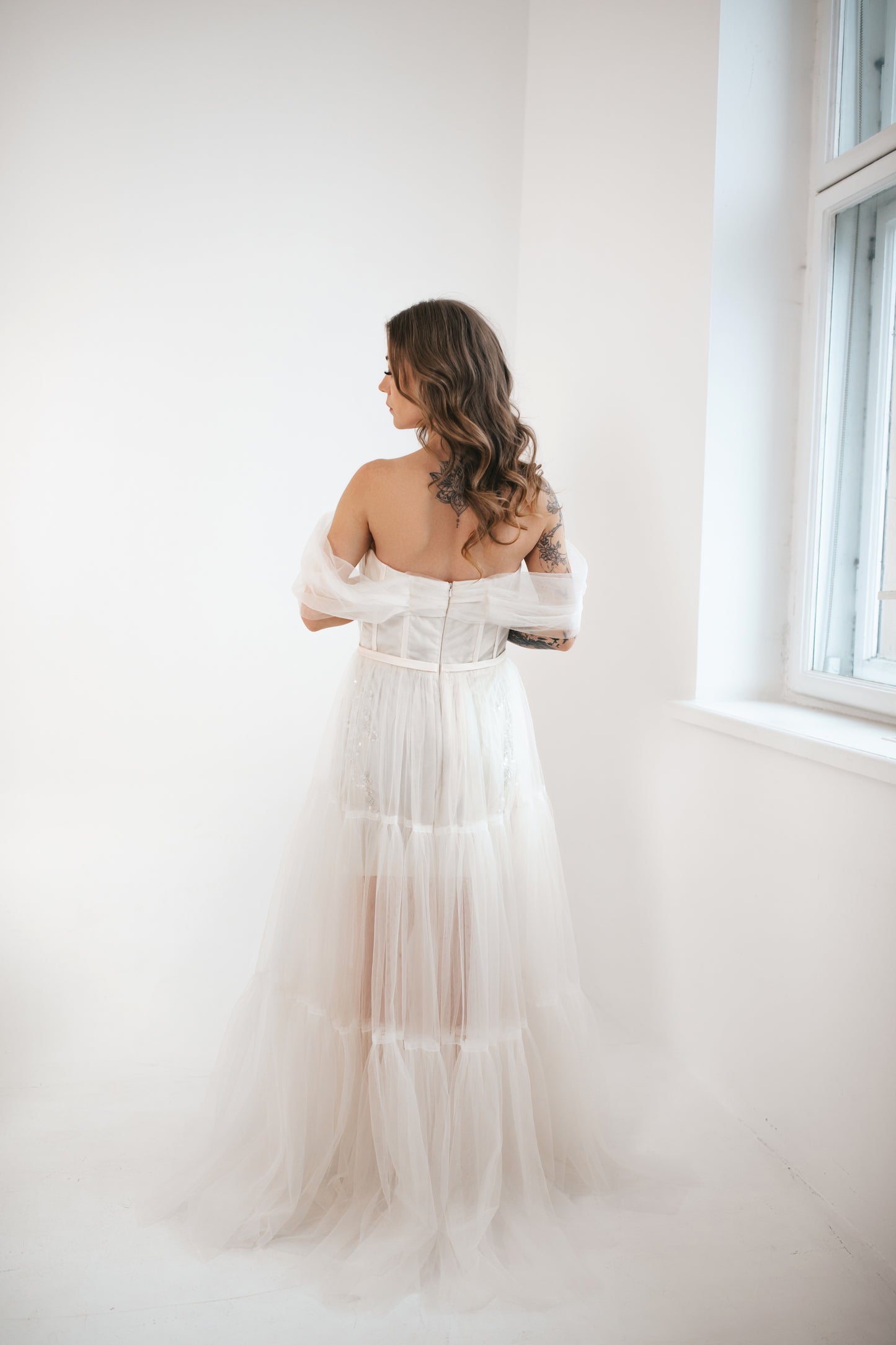 Bohemian Beach Wedding Dress