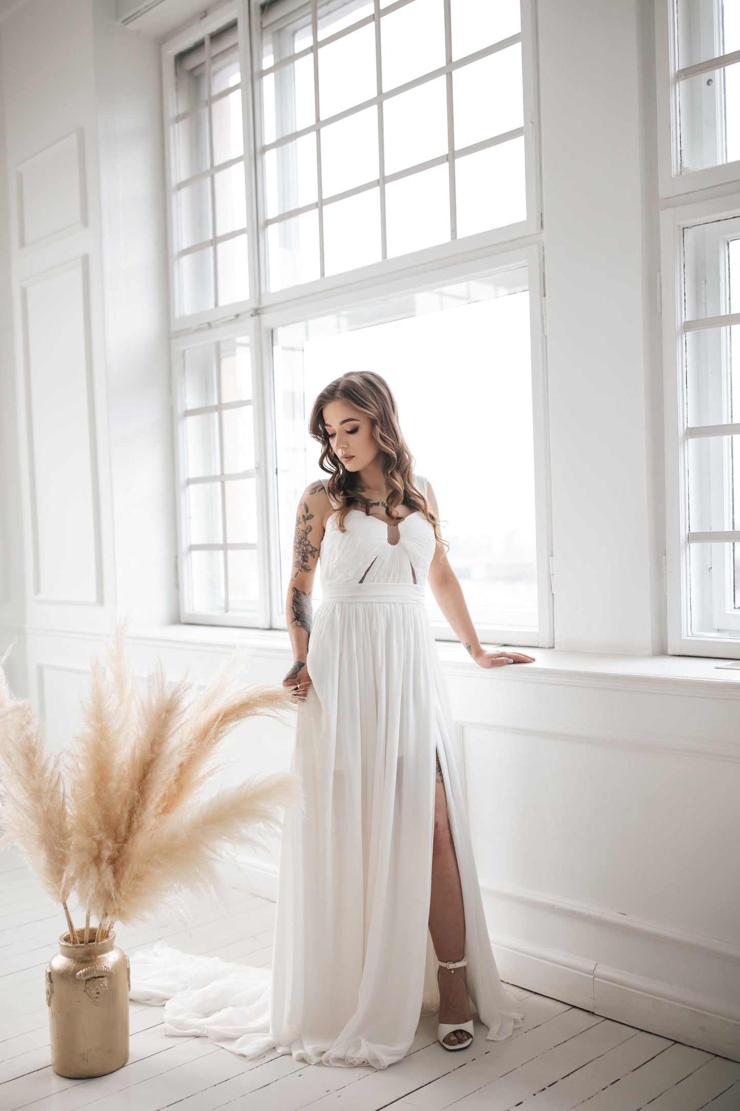 Boho Beach Wedding Dress