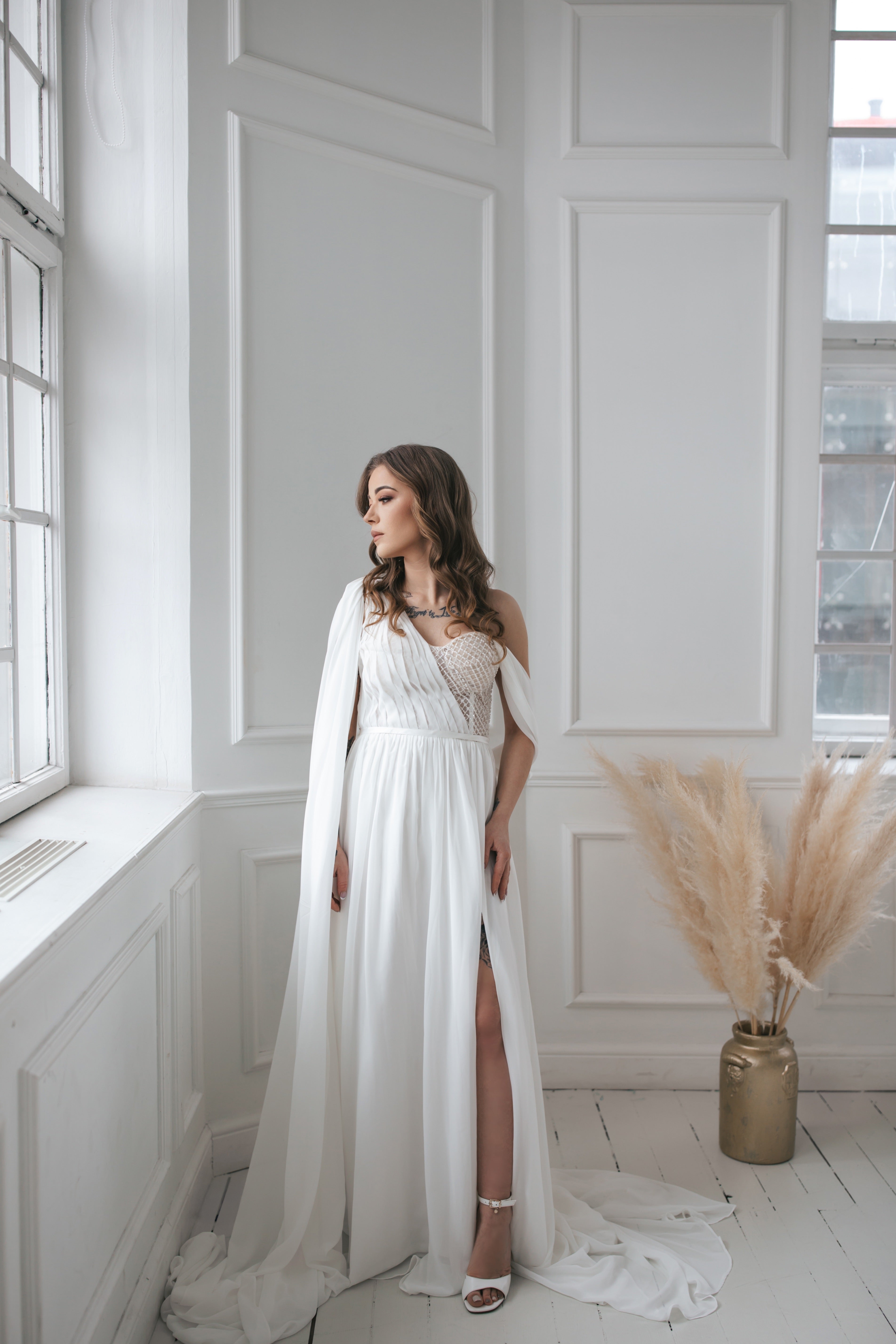 Bohemian Goddess Wedding Dress – Dreamydresshouse