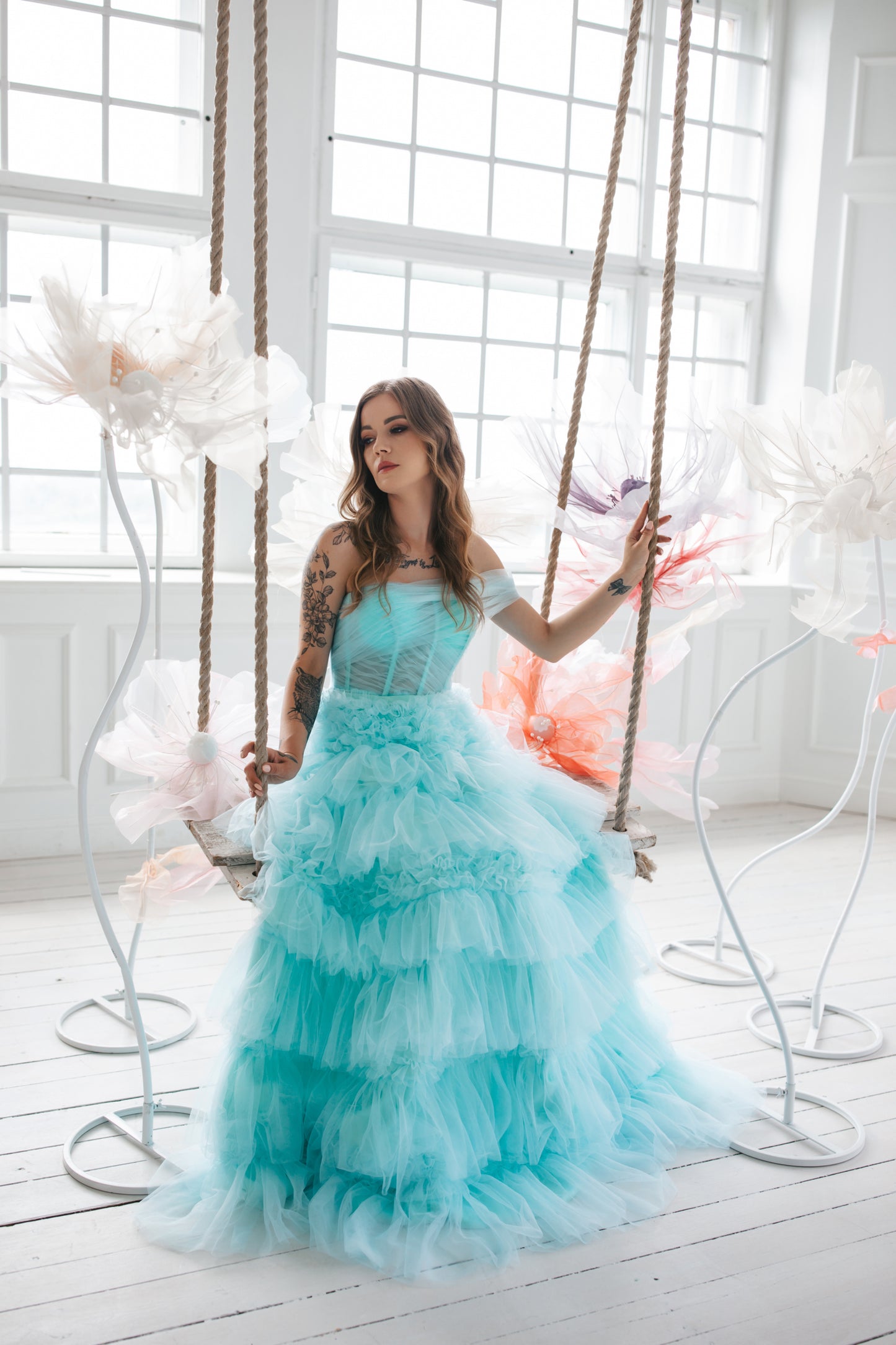 Turquoise Dream Gown