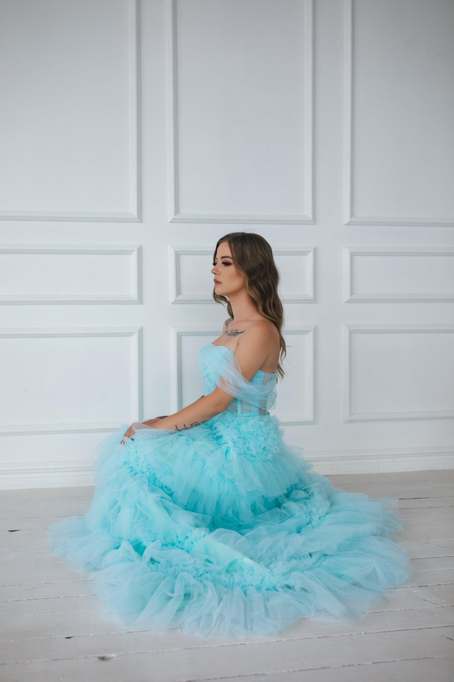 Turquoise Dream Gown