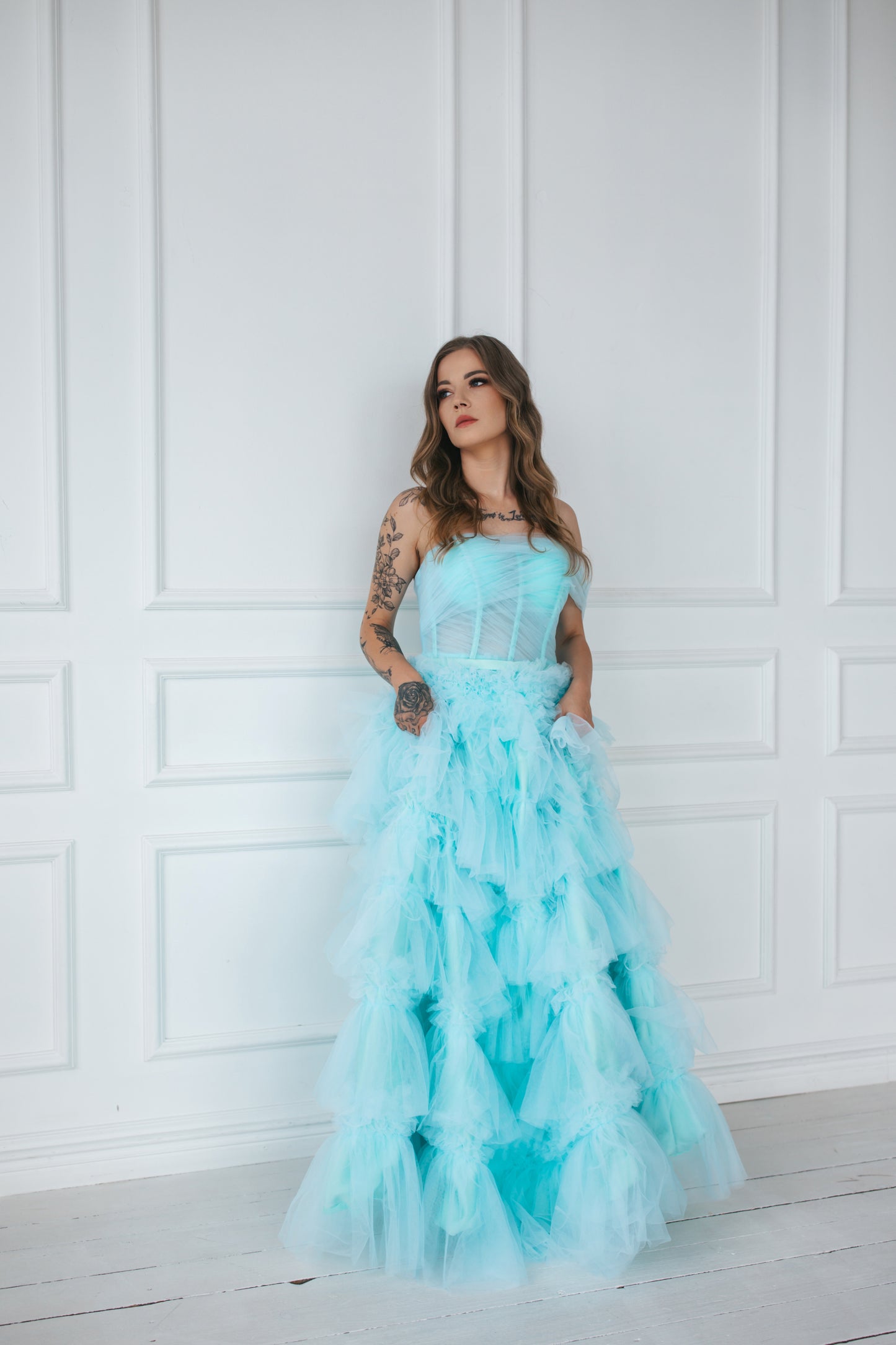 Turquoise Dream Gown