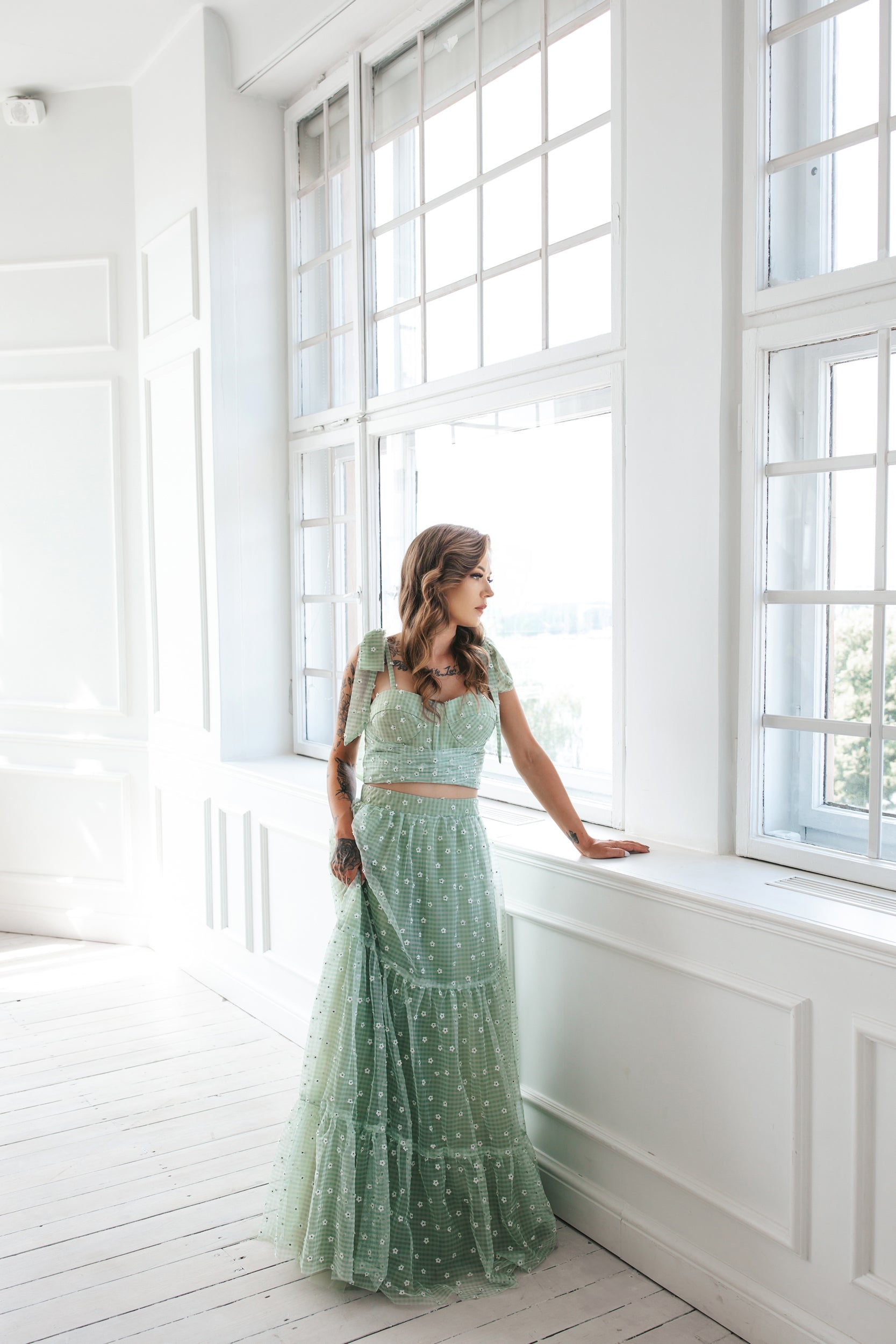 Bohemian Two Piece Set With Flowers Dreamydresshouse Bohemian Two Piece Set With Flowers Dreamydresshouse