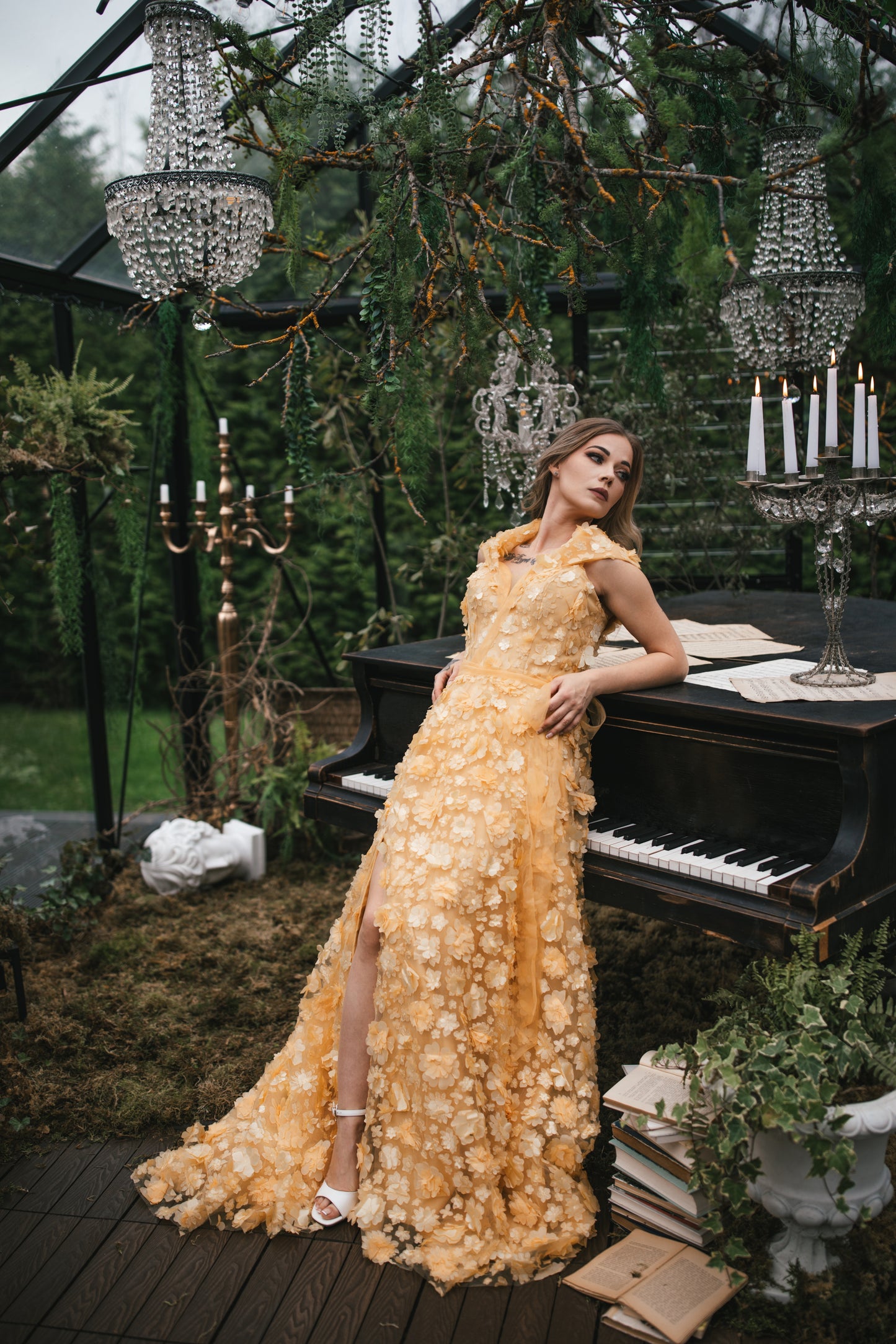 Floral Fairy Gown