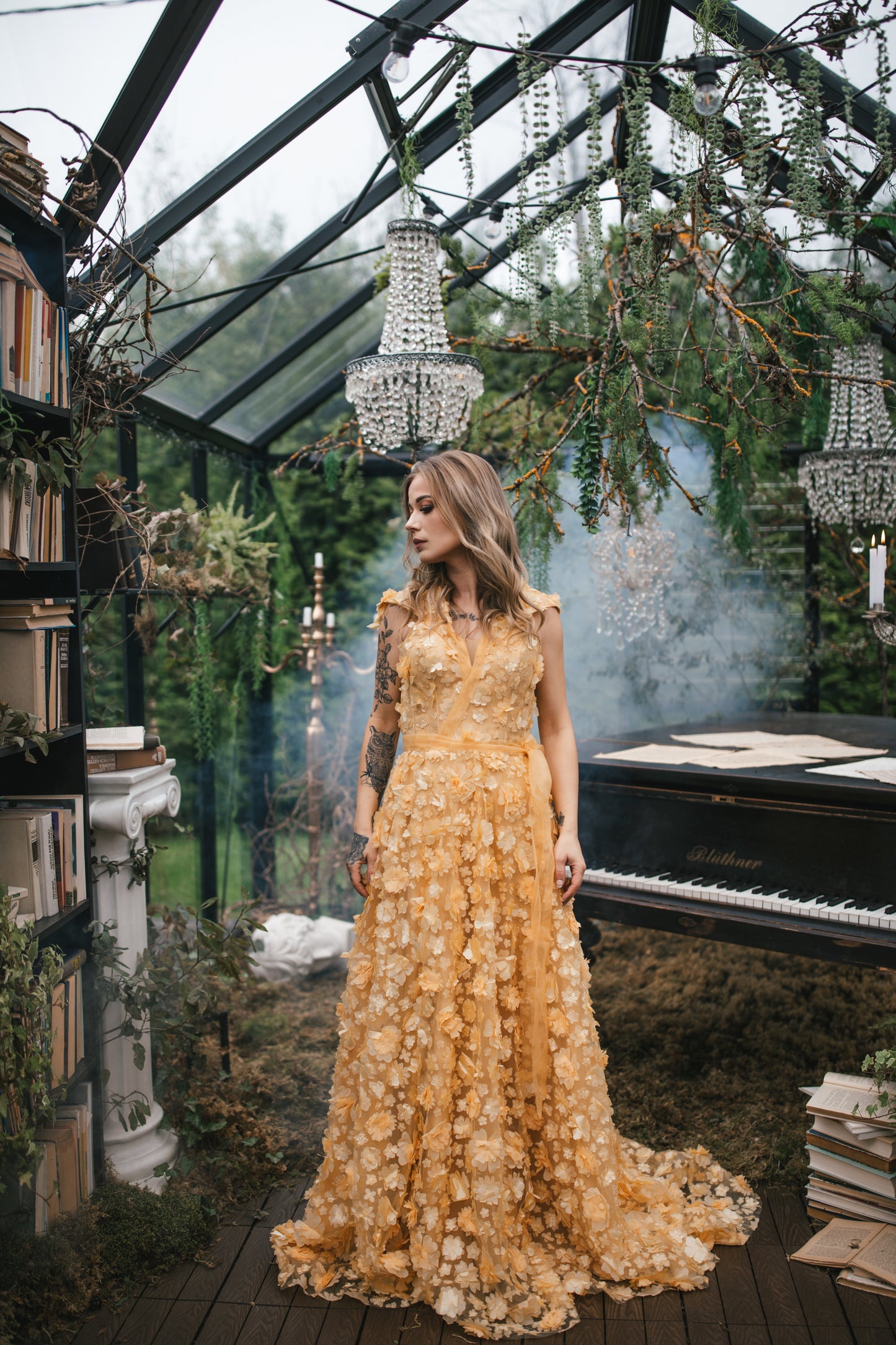 Floral Fairy Gown