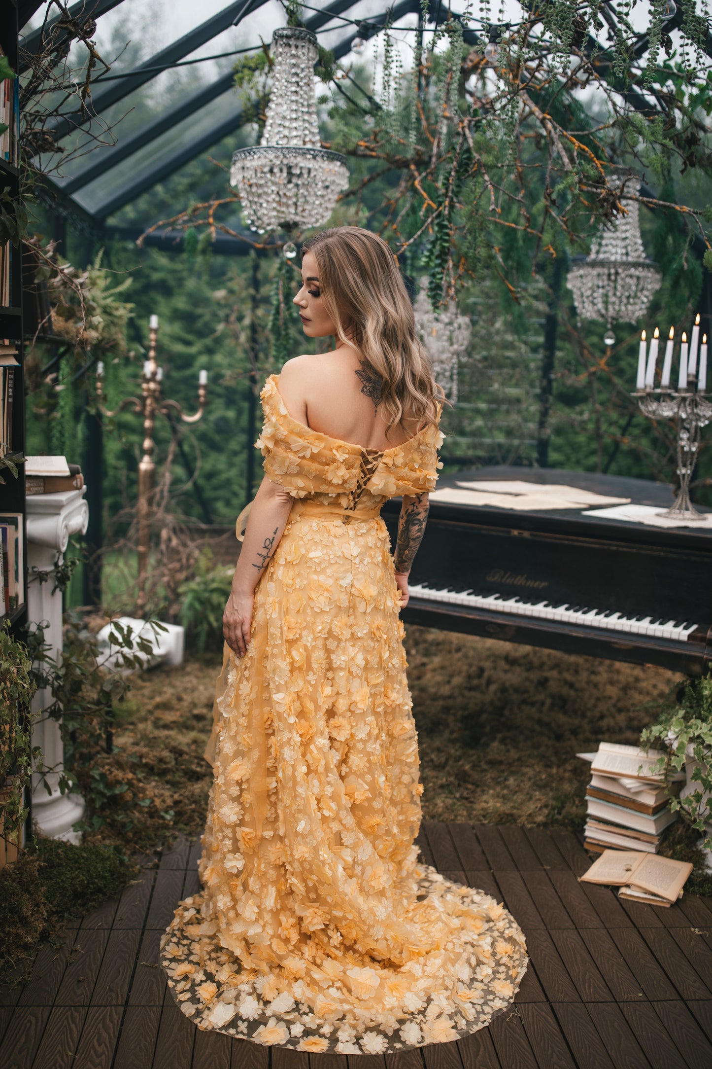 Floral Fairy Gown