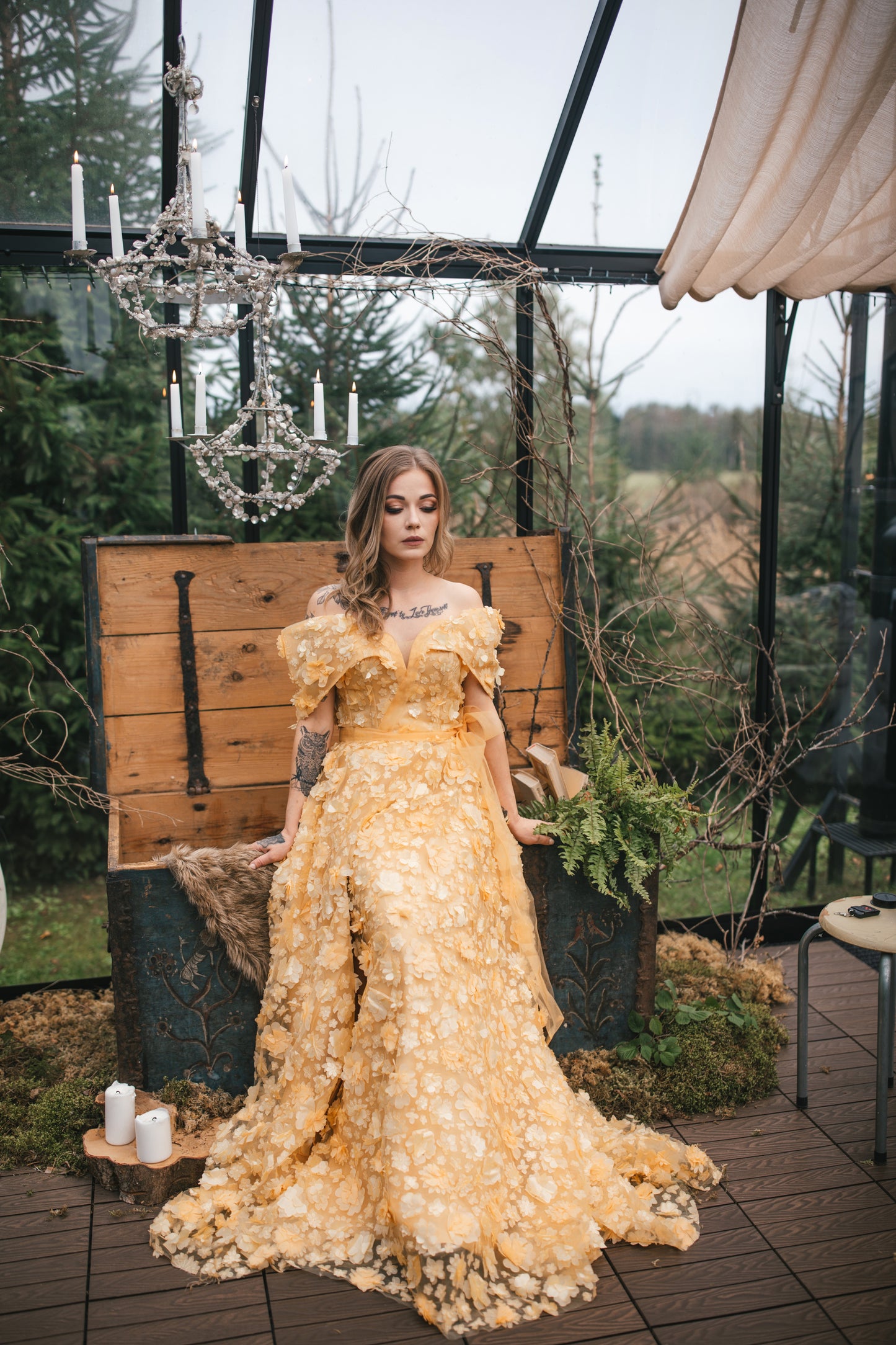 Floral Fairy Gown