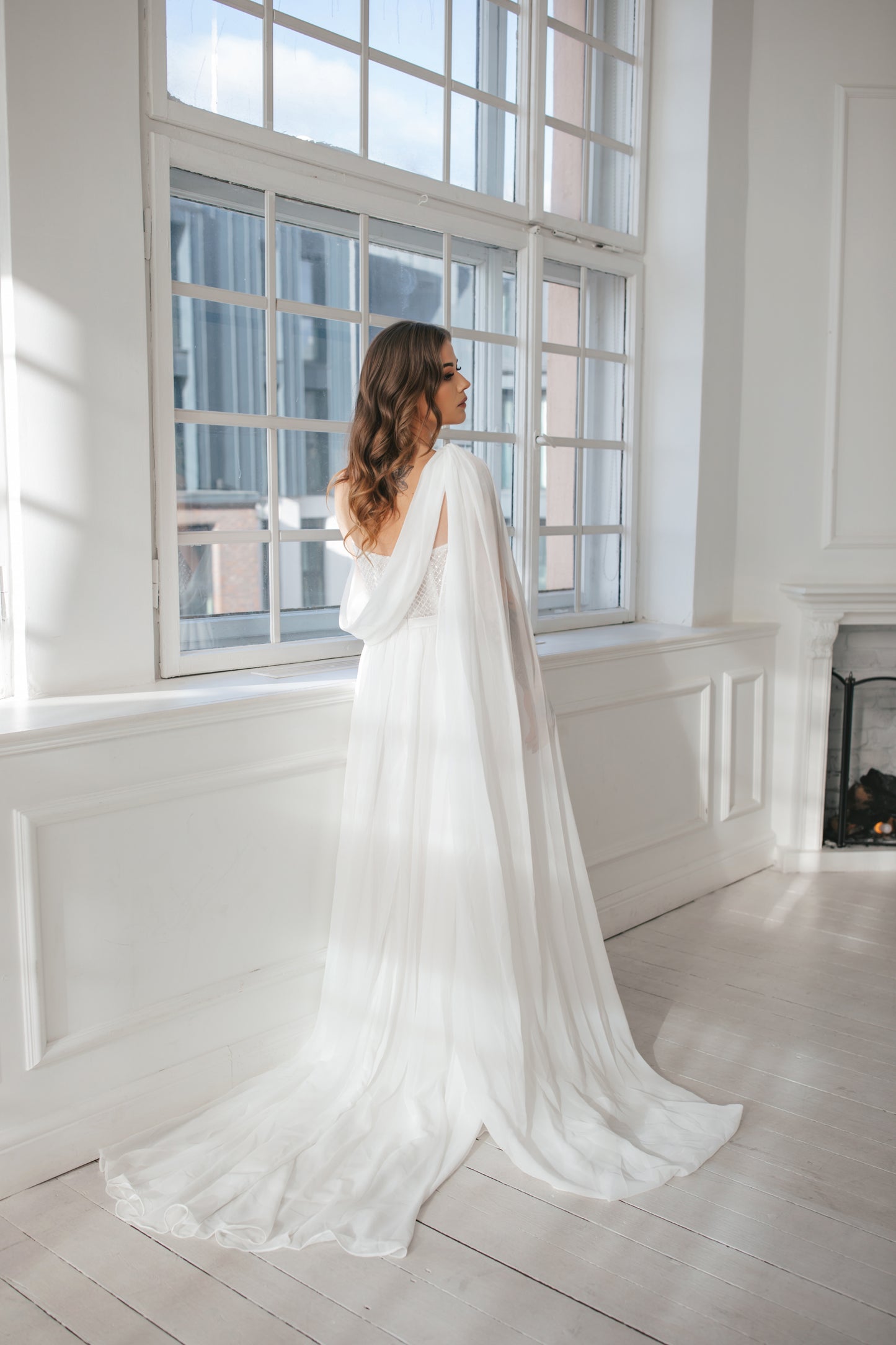 Goddess Beach Wedding Dress