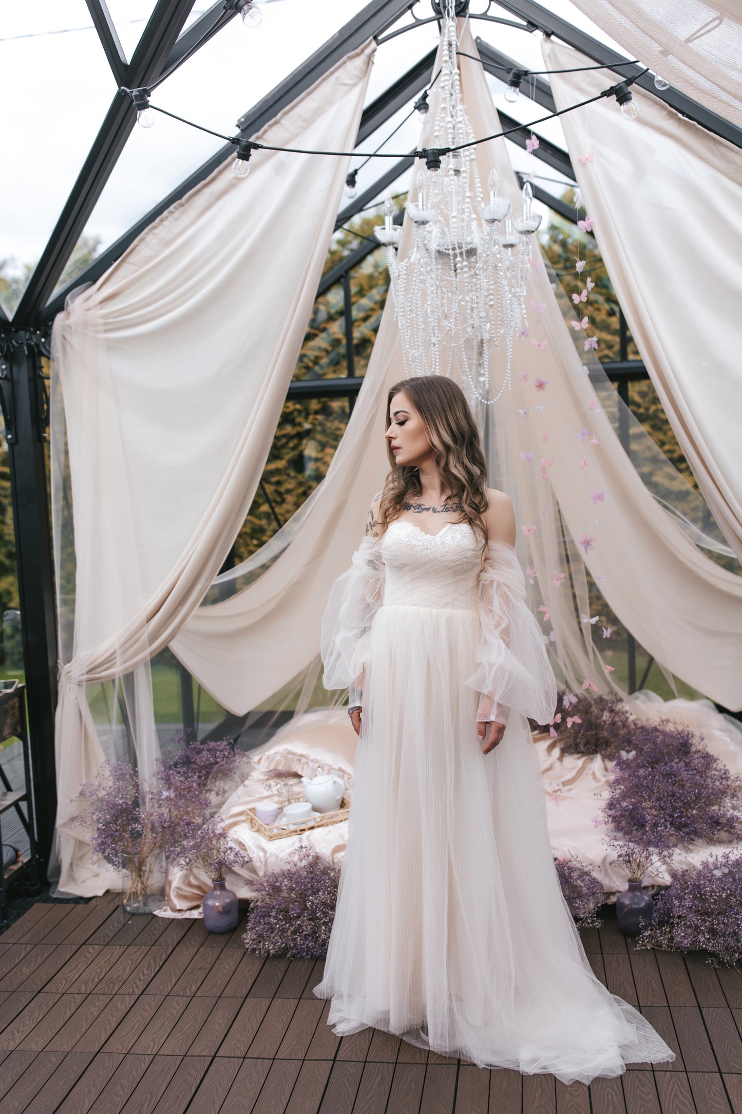 Bohemian Princess Wedding Gown