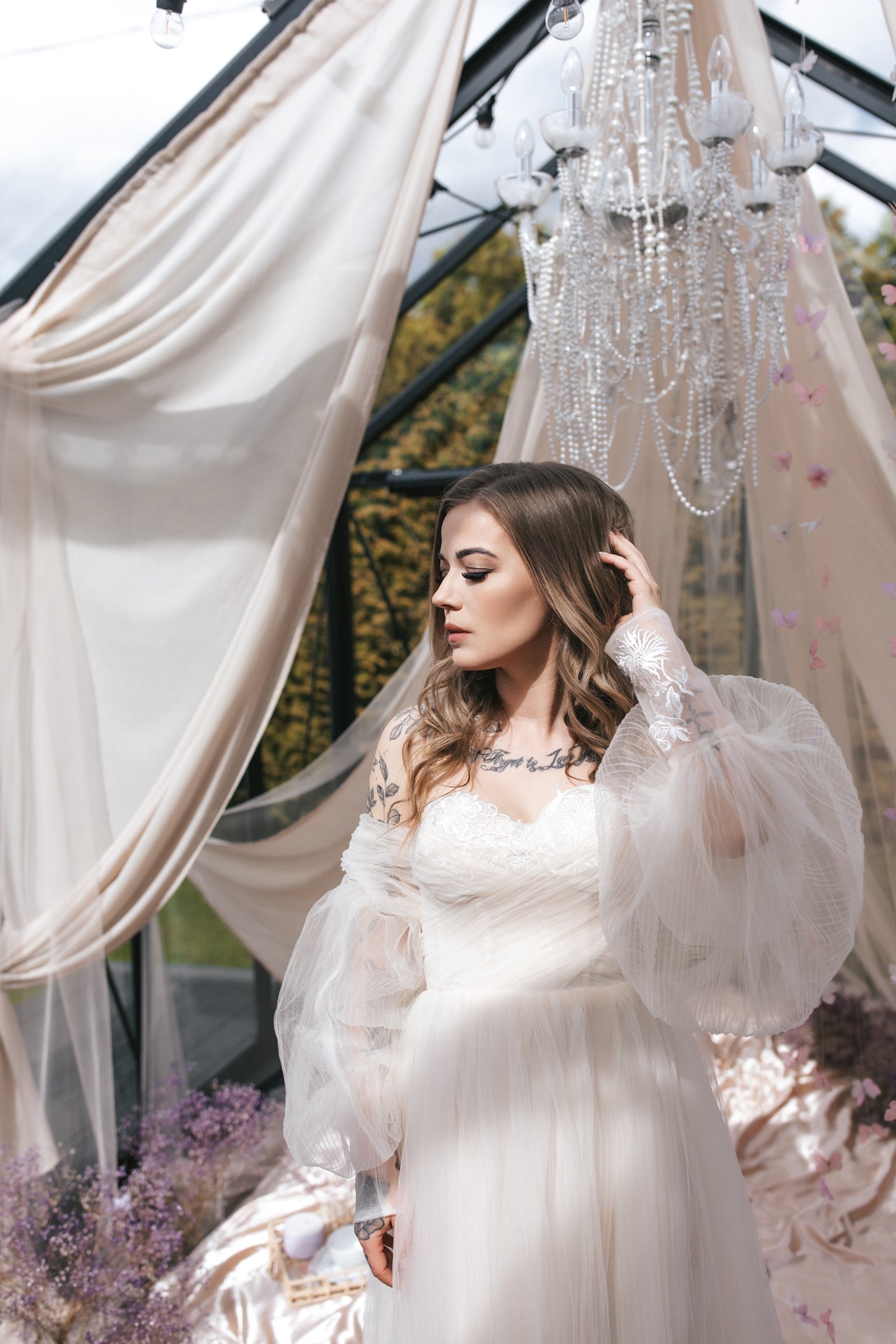 Bohemian Princess Wedding Gown