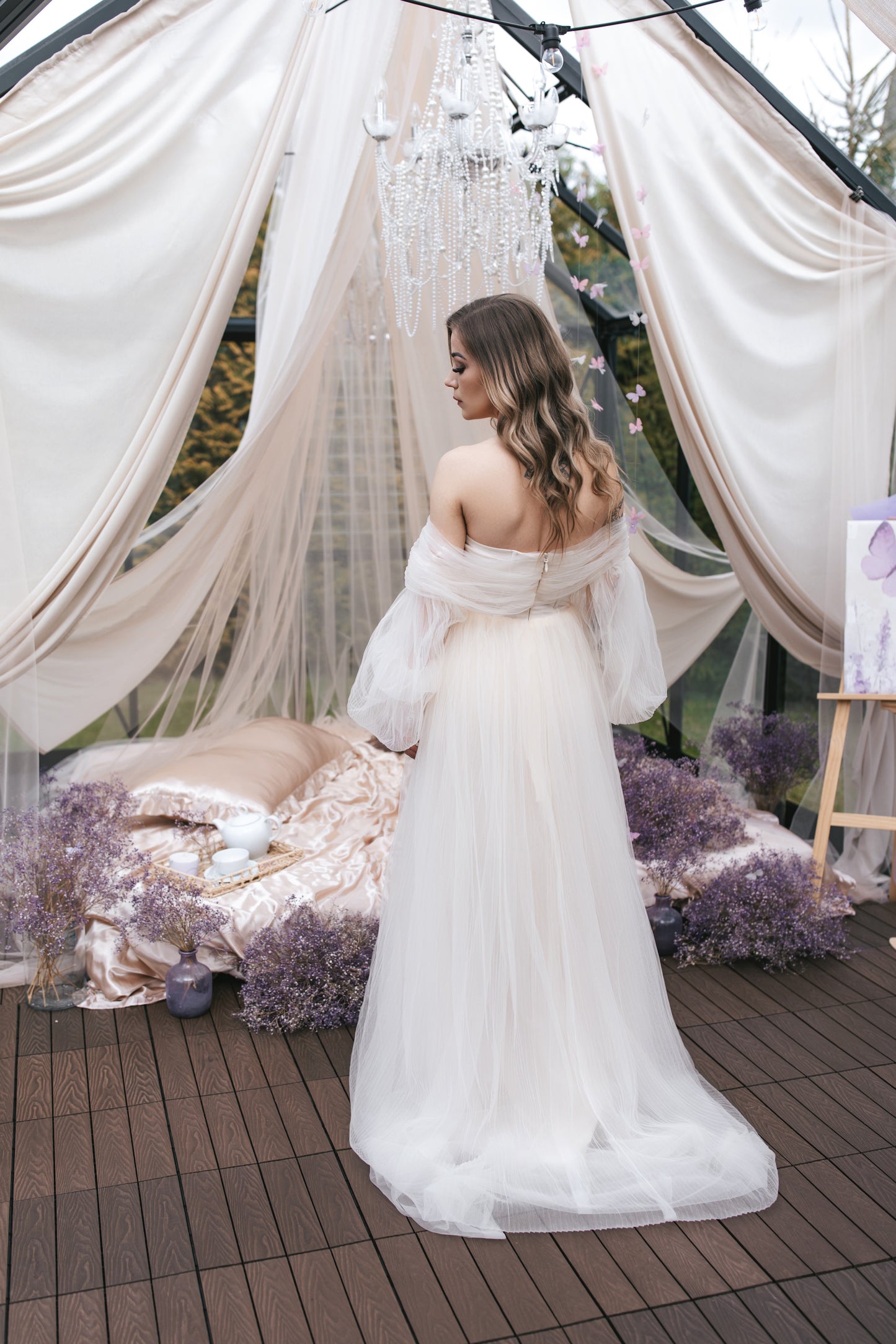 Bohemian Princess Wedding Gown