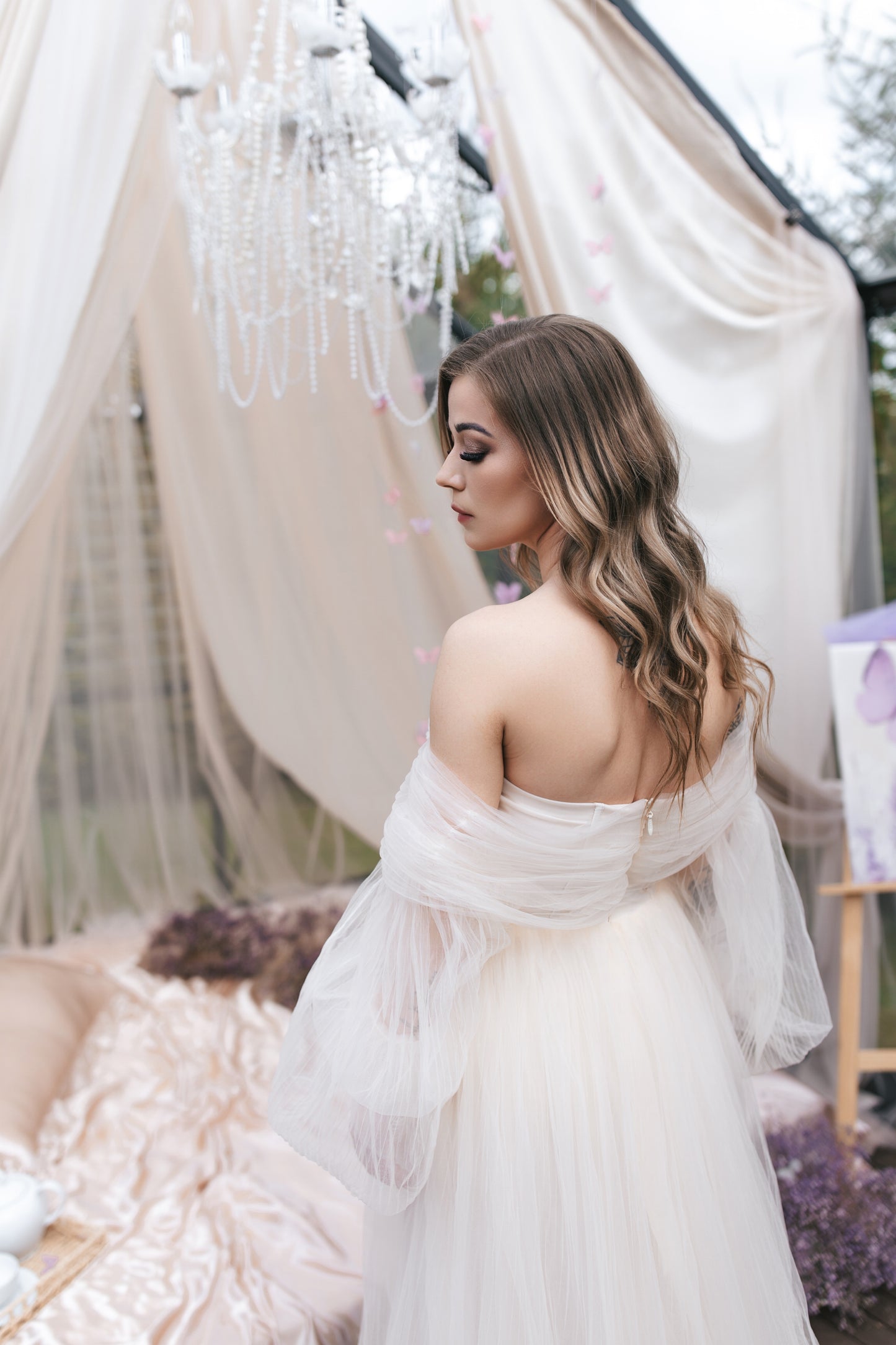 Bohemian Princess Wedding Gown