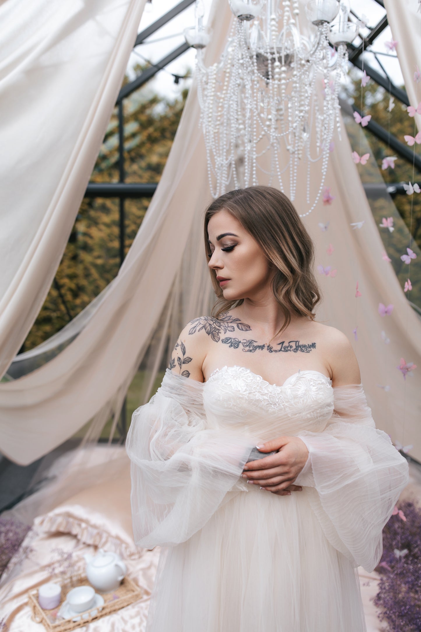 Bohemian Princess Wedding Gown