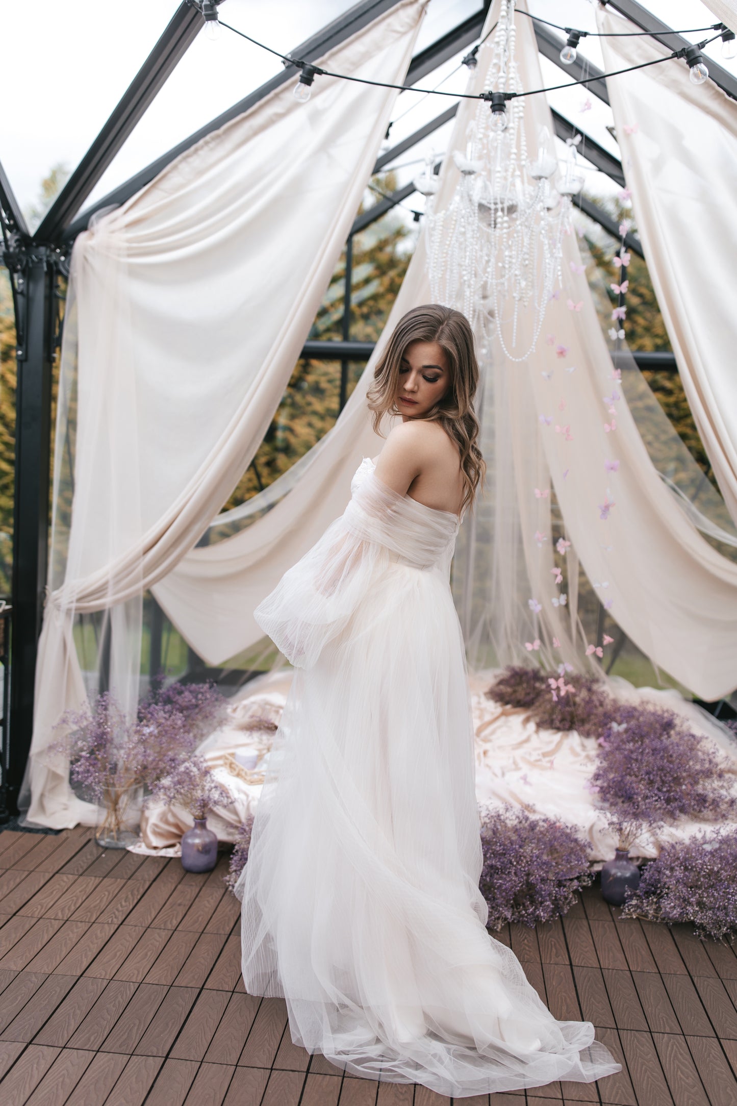 Bohemian Princess Wedding Gown