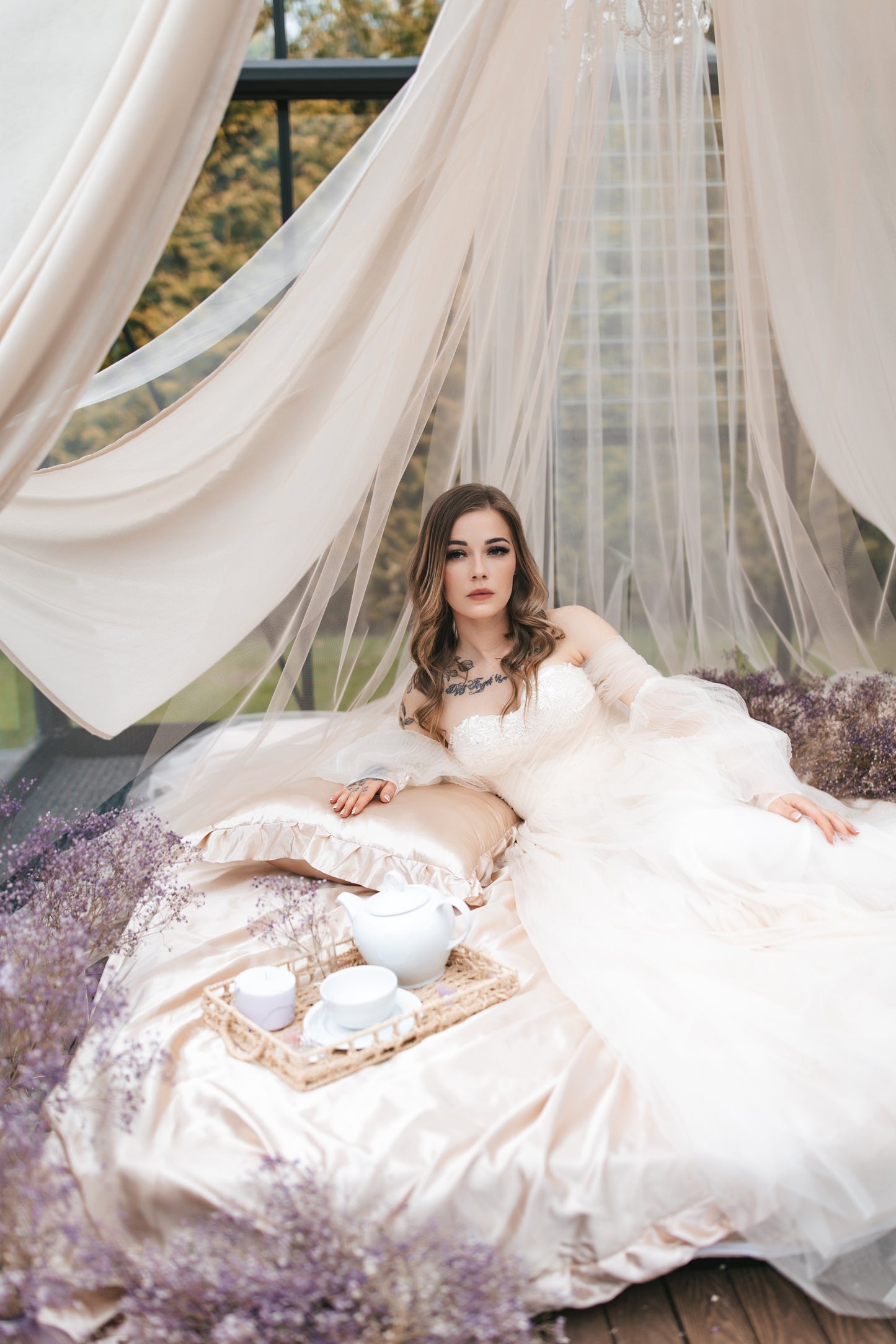 Bohemian Princess Wedding Gown
