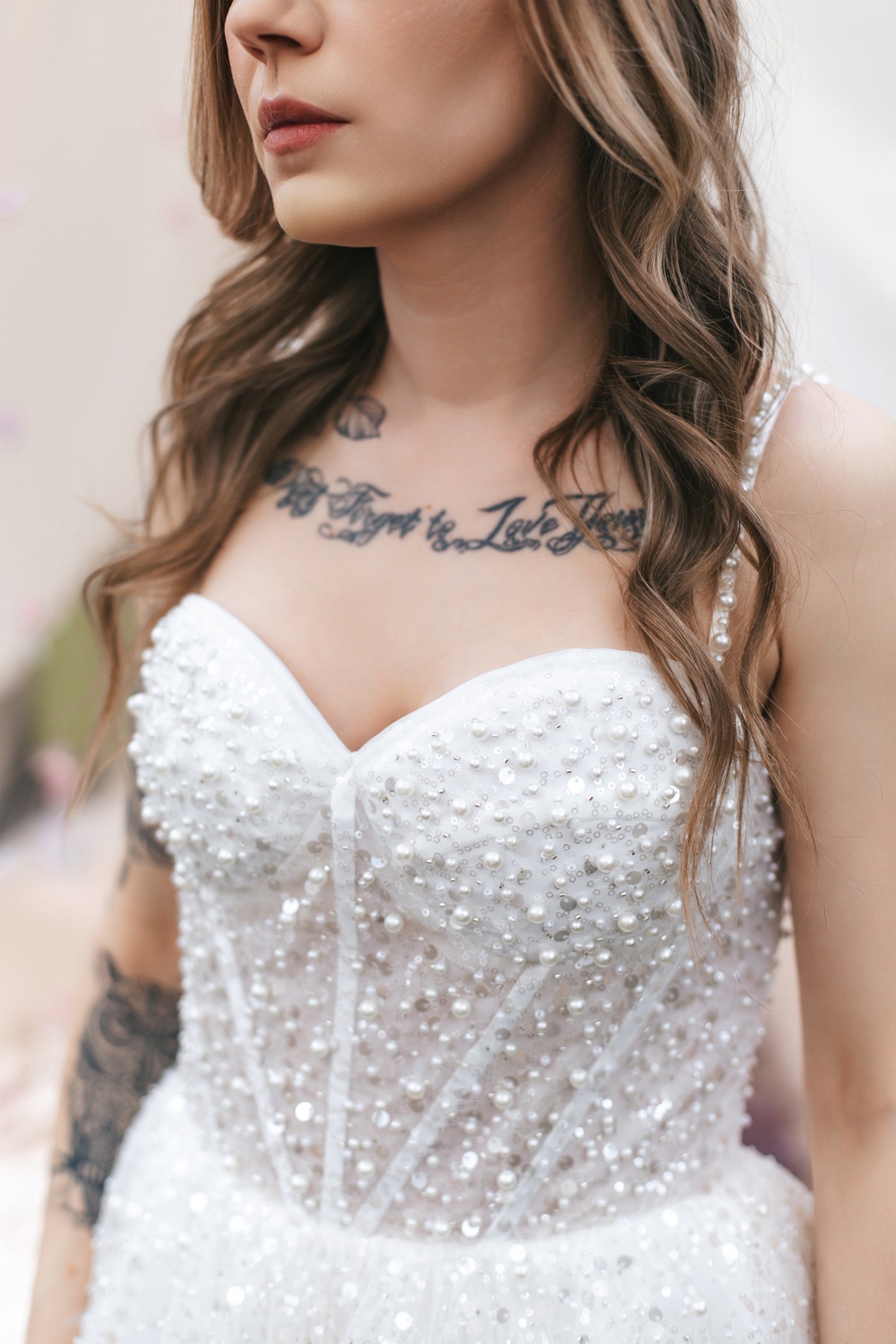 Diamond Dust Mini Gown