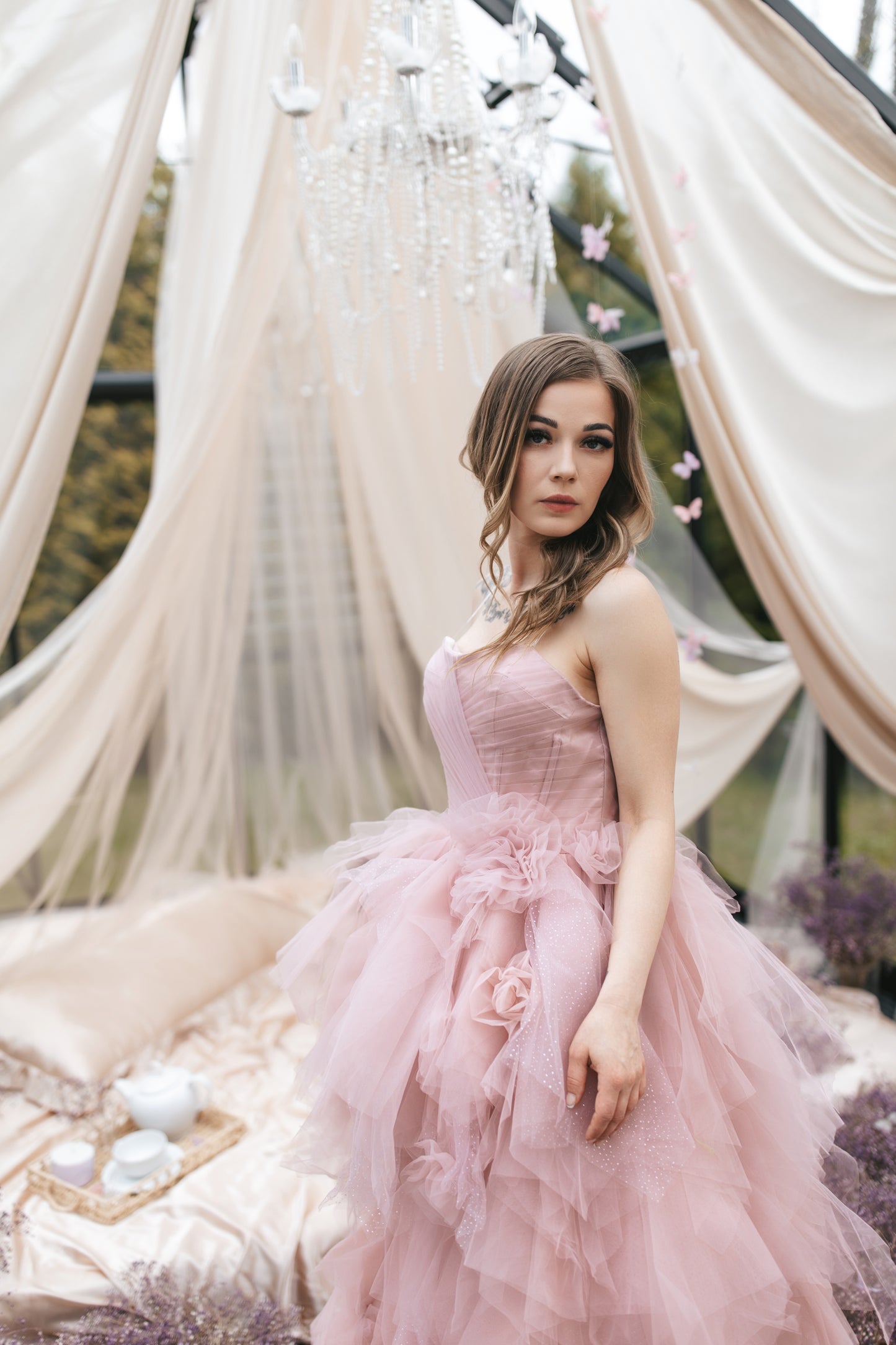 Dusty Rose Fairy Gown