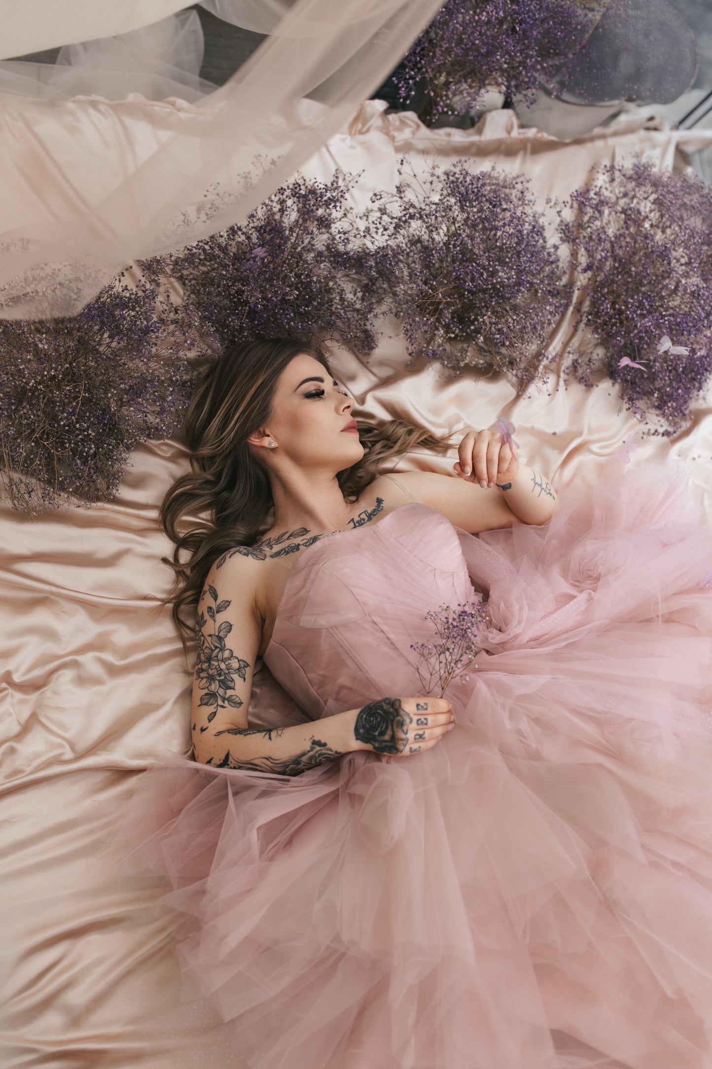 Dusty Rose Fairy Gown