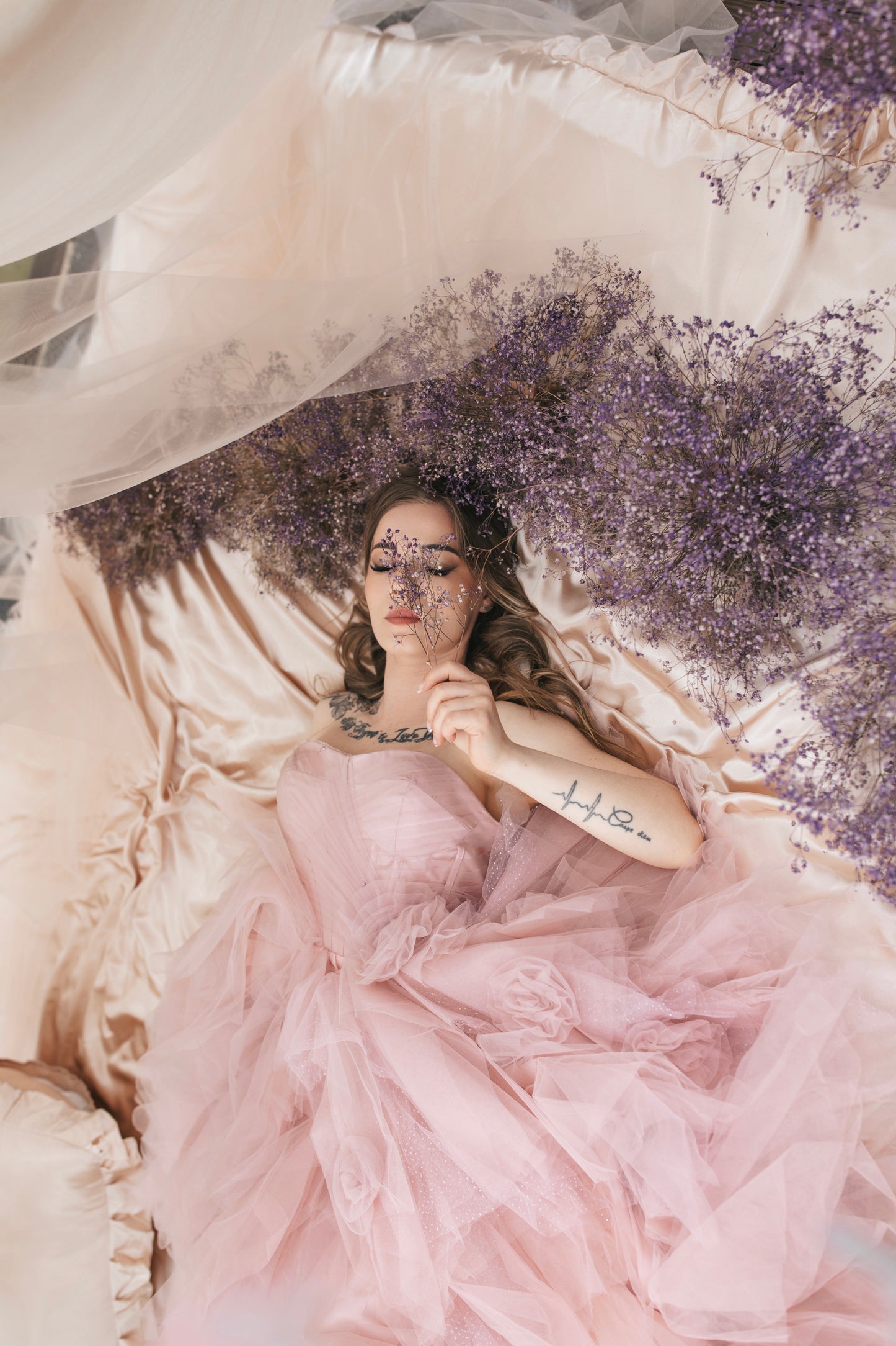 Dusty Rose Fairy Gown