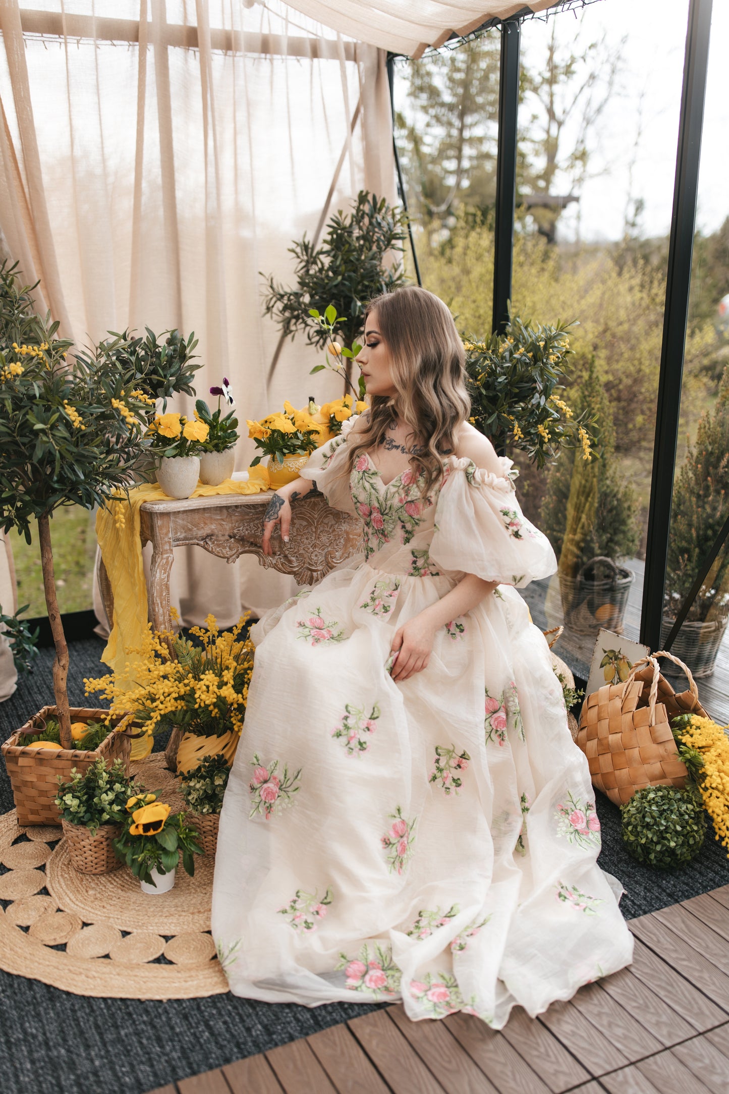 Rose Garden Gown
