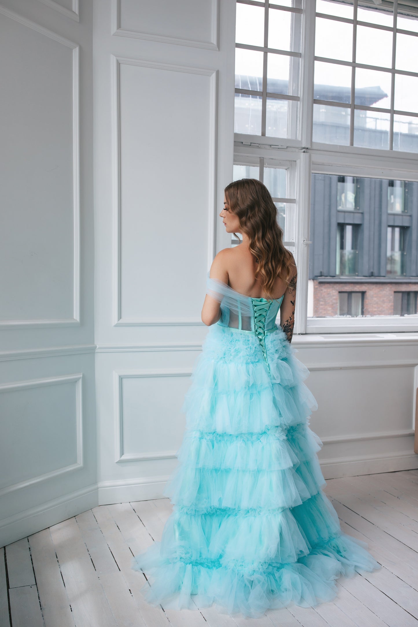 Turquoise Dream Gown