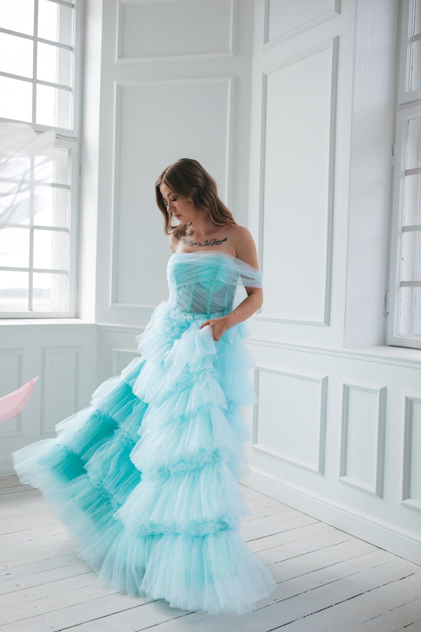 Turquoise Dream Gown