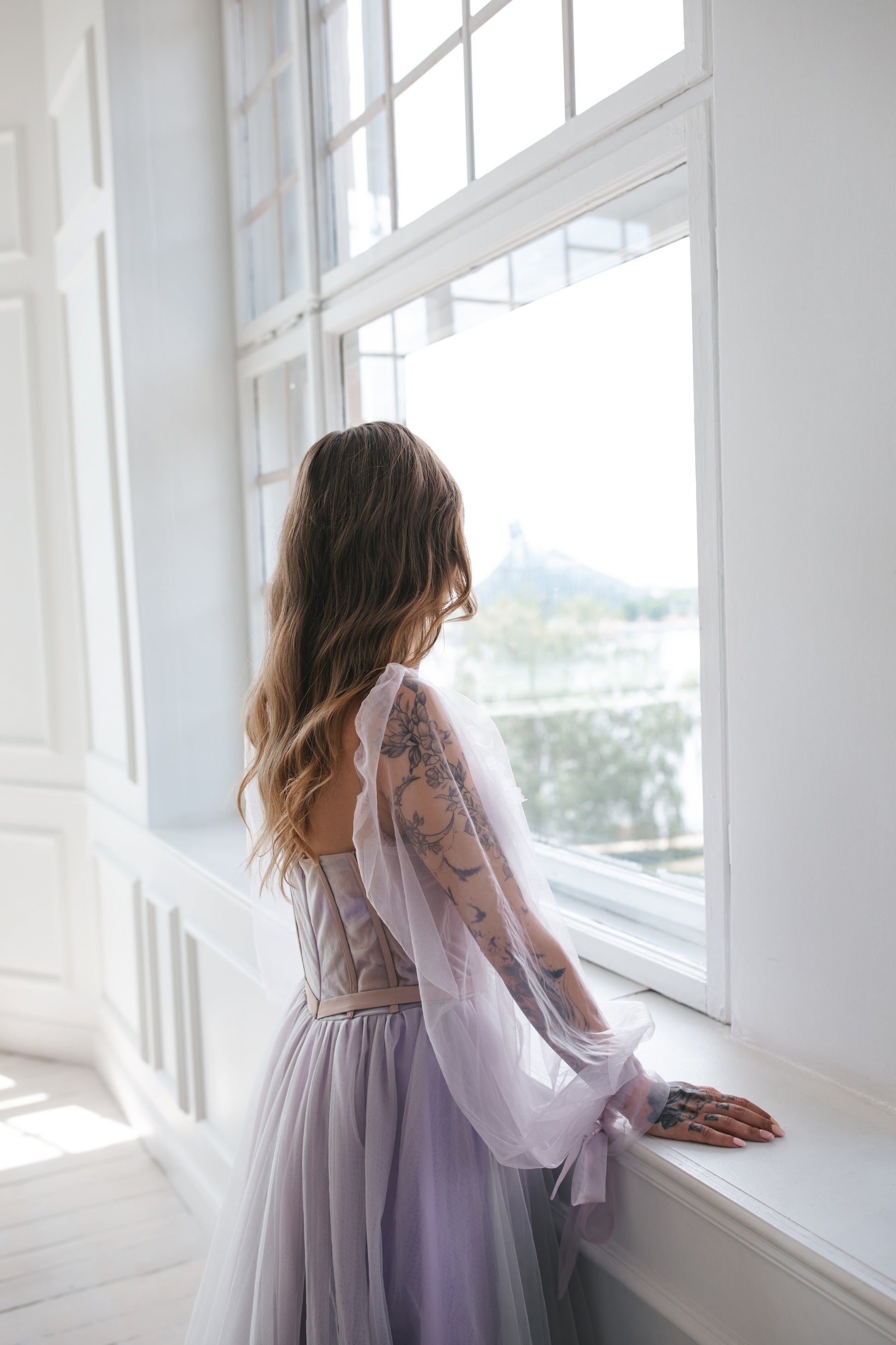 Lilac Fairy Gown With Flowers Dreamydresshouse Lilac Fairy Gown With Flowers Dreamydresshouse