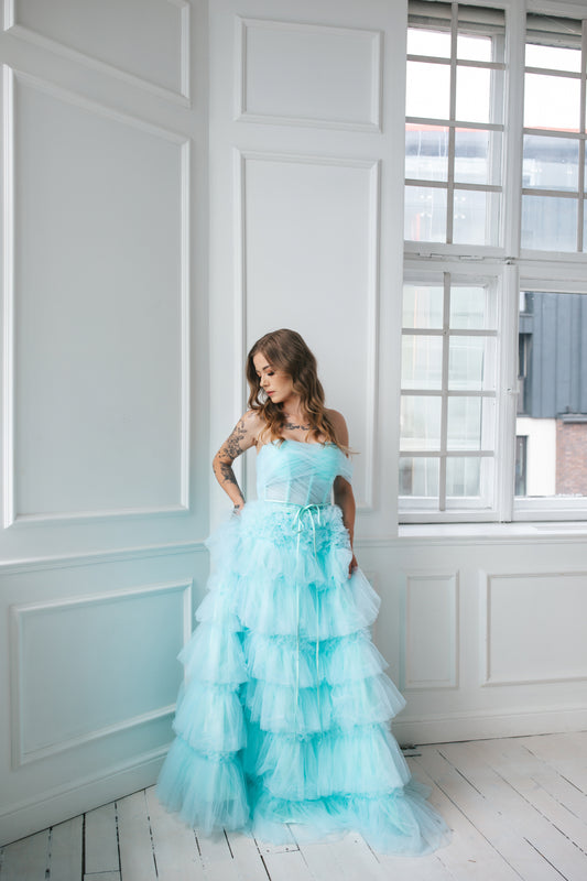 Turquoise Dream Gown